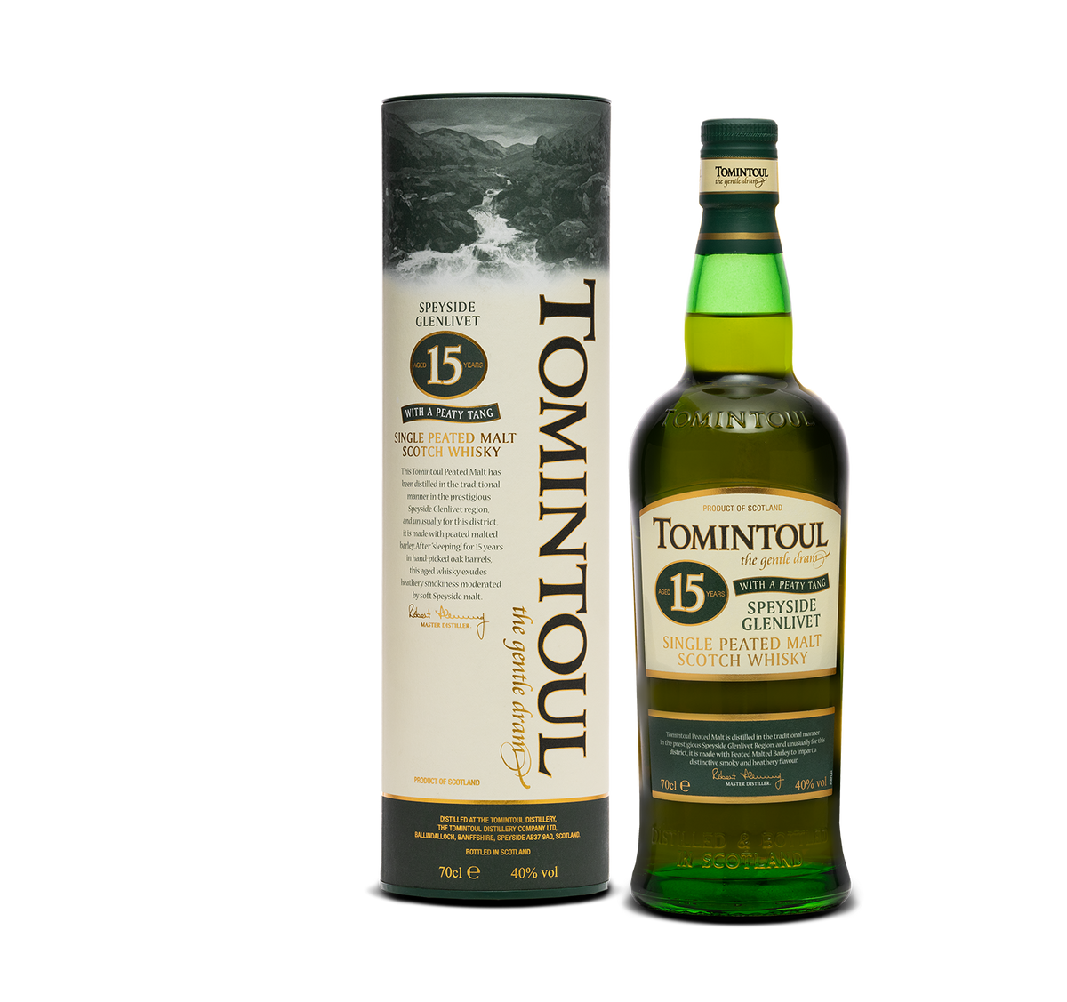 Tomintoul Peaty Tang 15 Years Old