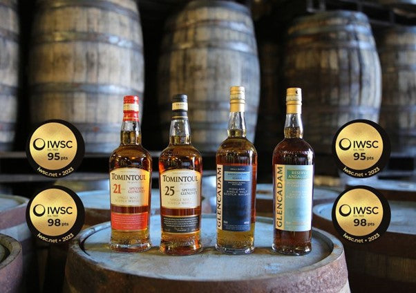 Tomintoul & Glencadam Strike Gold at IWSC