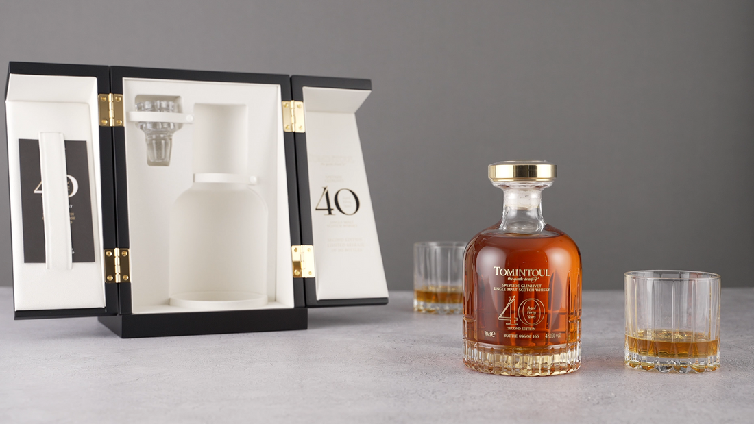 Second Edition of coveted Tomintoul 40-year-old set for limited release