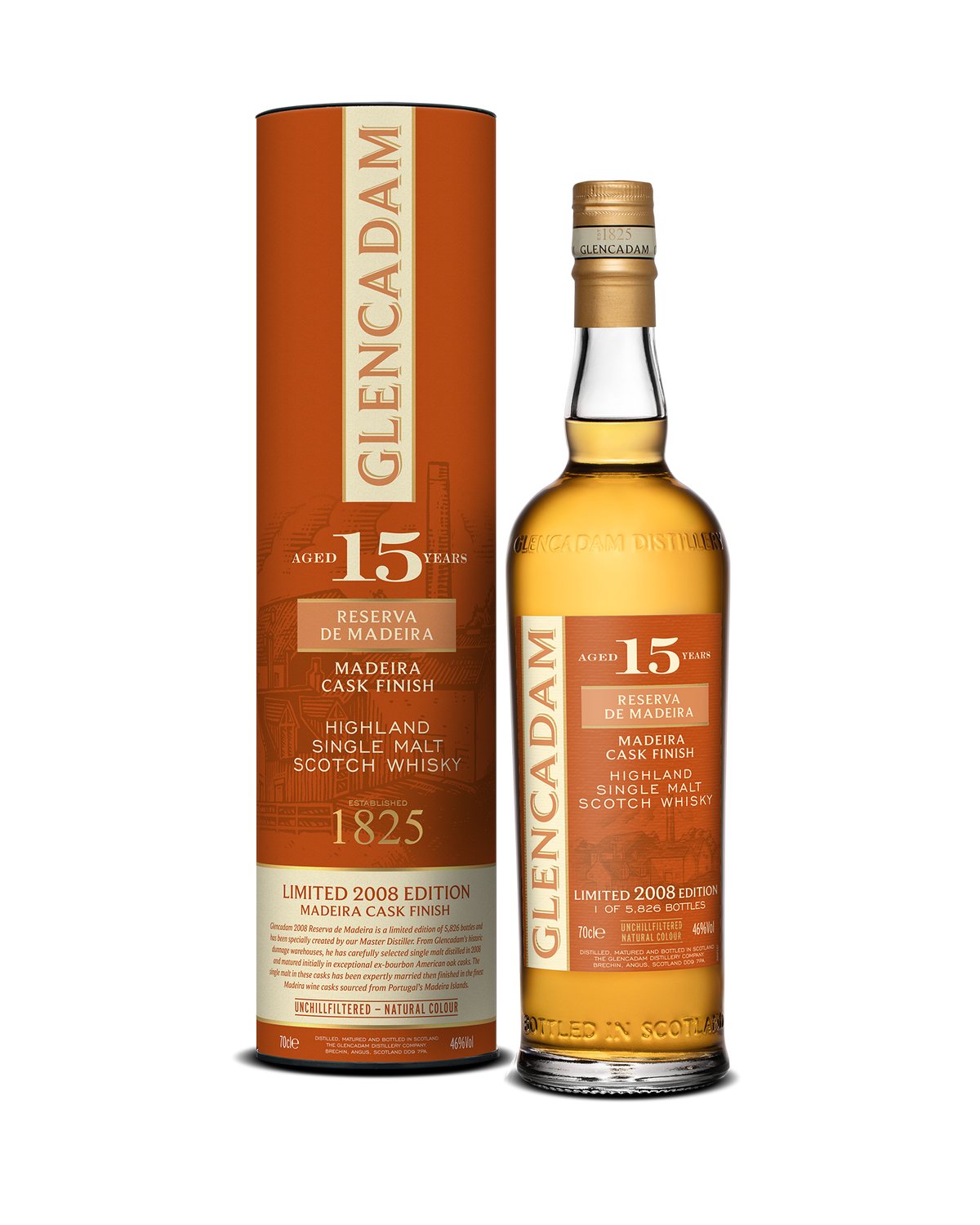 Glencadam 2008 15 Years Old Reserva de Madeira