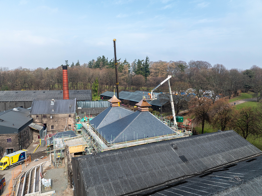 Glencadam Distillery reaches key milestone in 200th anniversary visitor centre development 28th April 2025