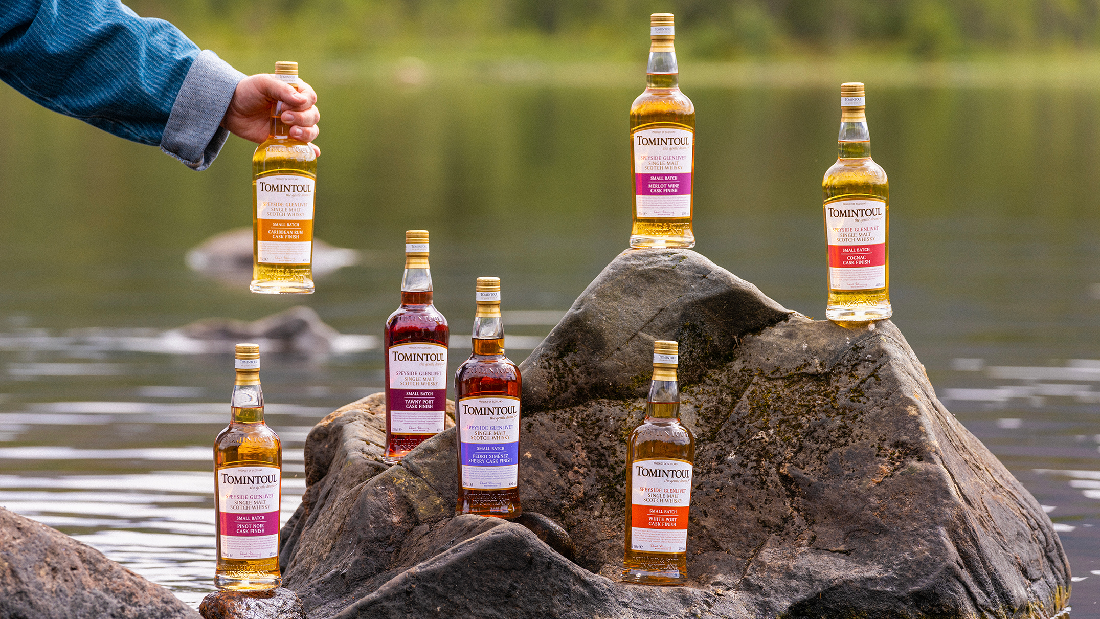 Tomintoul Single Malt Scotch Whisky announces innovative new range of contemporary cask finishes 