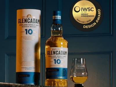 IWSC Award Recognition for Glencadam's Pack Redesign