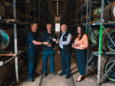 Tomintoul Distillery marks 60 years with team spirit spanning generations