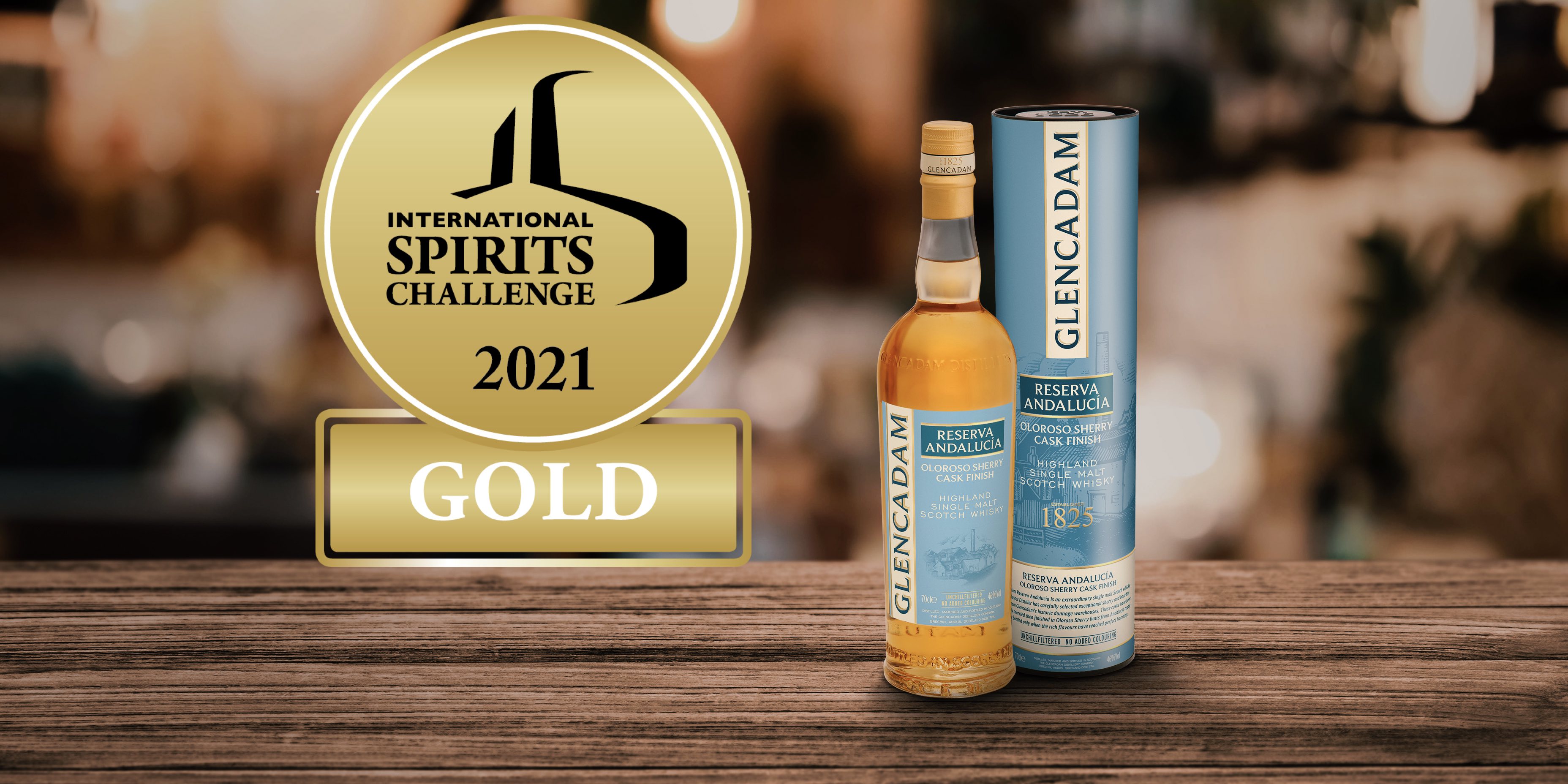 Glencadam Distillery Wins Gold at International Spirits Challenge