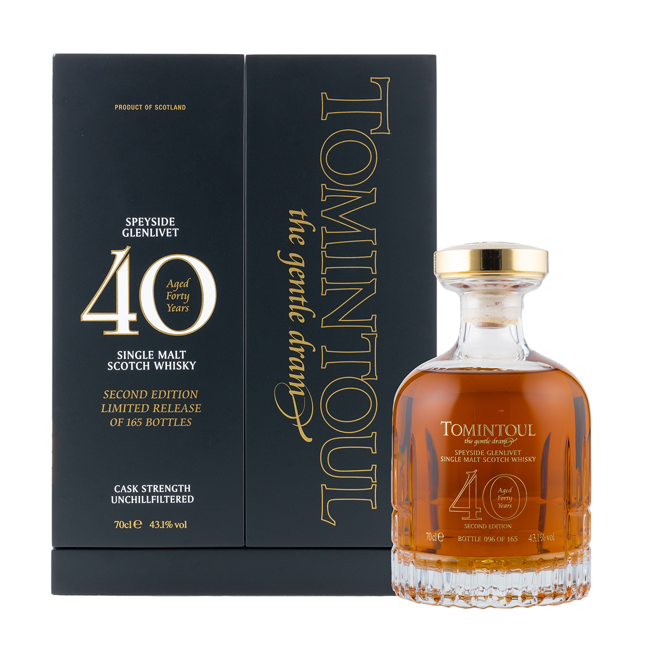 Tomintoul 40 Years Old Second Edition